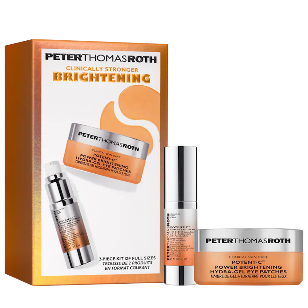 Peter Thomas Roth Clinically Stronger Brightening Full Size 2-Piece Kit - Подарунковий набір проти темних кіл Peter Thomas Roth Clinically Stronger Brightening Full Size 2-Piece Kit - Подарунковий набір проти темних кіл